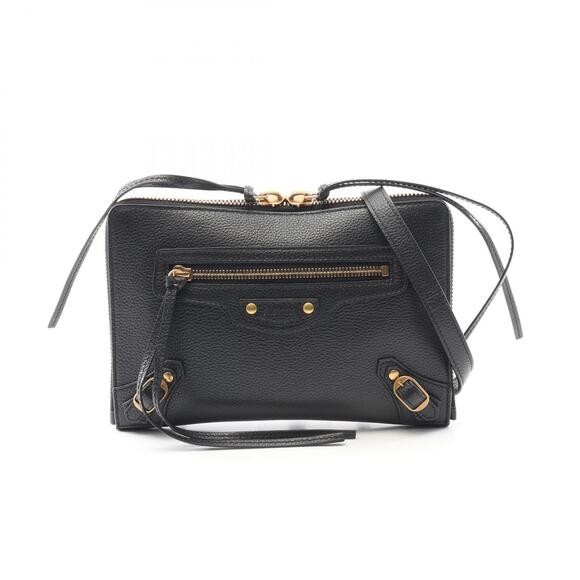 Balenciaga Handbags - Balenciaga Neo Classic City Shoulder Bag Black Leather
